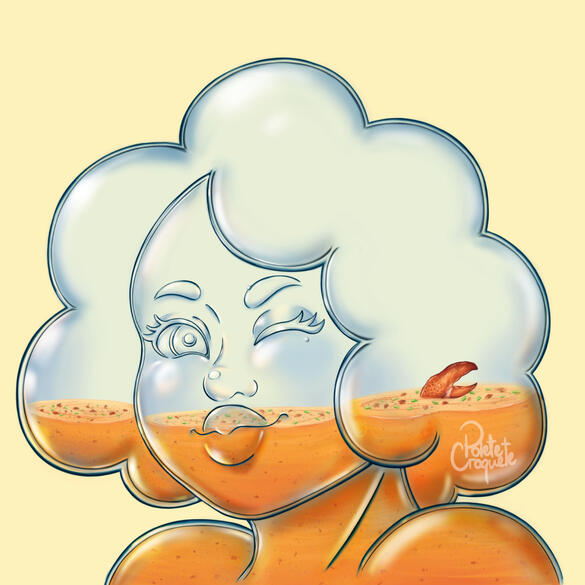 A headshot portrait for PrincessCsoup23 (on twitter)